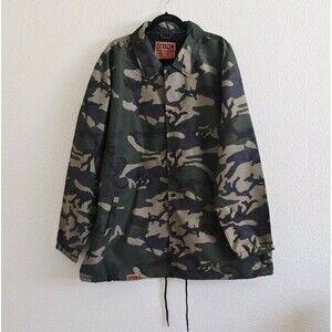 Dixxon Flannel Company Jacket Mens Camo 4X Button Up Green Hunting Outdoor New